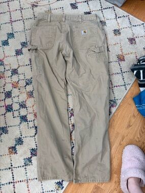 Carhartt women’s Relaxed Fit Tan Work Cargo Pants